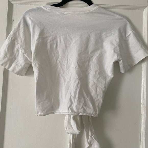 Wilfred White Tie Front T Shirt size S - Picture 2 of 3